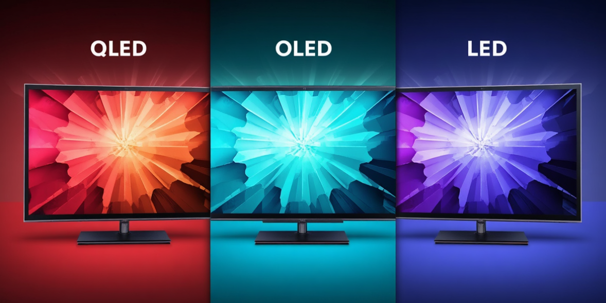 QLED vs OLED vs LED – каква е разликата и кой телевизор да изберете?